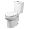 Image for H2Option® Two-Piece Dual Flush 1.28 gpf/4.8 Lpf and 0.92 gpf/3.5 Lpf Chair Height Elongated Toilet Less Seat