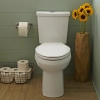 Image for H2Option® Two-Piece Dual Flush 1.28 gpf/4.8 Lpf and 0.92 gpf/3.5 Lpf Chair Height Elongated Toilet Less Seat