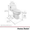 Image for Mainstream One-Piece Chair Height Elongated Toilet