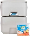 Image for Camco 5.3-Gallon Portable Travel Toilet