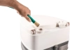 Image for Camco Premium Portable Travel Toilet - 2.6 gallon - Three Directional Flush and Swivel Dumping Elbow (41535)