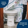 Image for Camco Premium Ceramic Camper/RV Toilet - Features Gravity Flush System w/Convenient Foot Pedal - Full-Sized Ergonomic Design w/18" Chair Height - Soft-Close Wood Seat & Lid - White (41710)
