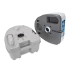 Image for Camco Camper/RV Premium Travel Toilet - Features a 5.3-Gallon Detachable Holding Tank, Pump Flush Design & Spring-Loaded Latch (41544)