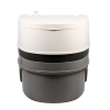 Image for Camco Camper/RV Premium Travel Toilet - Features a 5.3-Gallon Detachable Holding Tank, Pump Flush Design & Spring-Loaded Latch (41544)