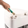 Image for Camco Camper/RV Premium Travel Toilet - Features a 5.3-Gallon Detachable Holding Tank, Pump Flush Design & Spring-Loaded Latch (41544)