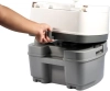 Image for Camco Premium Portable Travel Toilet - 2.6 gallon - Three Directional Flush and Swivel Dumping Elbow (41535)
