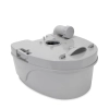Image for Camco Camper/RV Premium Travel Toilet - Features a 5.3-Gallon Detachable Holding Tank, Pump Flush Design & Spring-Loaded Latch (41544)
