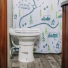 Image for Camco Premium Ceramic Camper/RV Toilet - Features Gravity Flush System w/Convenient Foot Pedal - Full-Sized Ergonomic Design w/18" Chair Height - Soft-Close Wood Seat & Lid - White (41710)