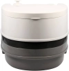 Image for Camco Premium Portable Travel Toilet - 2.6 gallon - Three Directional Flush and Swivel Dumping Elbow (41535)