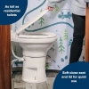 Image for Camco Premium Ceramic Camper/RV Toilet - Features Gravity Flush System w/Convenient Foot Pedal - Full-Sized Ergonomic Design w/18" Chair Height - Soft-Close Wood Seat & Lid - Bone (41715)