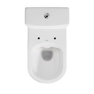 CITY 011 WC COMPACT NEW CLEANON 601 WITH DUROPLAST, ANTIBACTERIAL, SOFT-CLOSE AND EASY-OFF TOILET SEAT