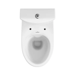 PARVA 010 WC COMPACT SET NEW CLEAN ON WITH PARVA DUROPLAST, ANTIBACTERIAL, SOFT CLOSE AND EASY-OFF TOILET SEAT