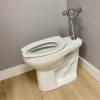 Image for Commercial 20 inch Extra Tall Elongated Bowl for Spud and Flushometer
