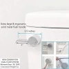 Image for Commercial 20 inch Extra Tall Elongated Bowl for Spud and Flushometer