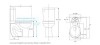 Image for Commercial 20 inch Extra Tall Elongated Bowl for Spud and Flushometer