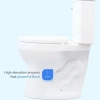 Image for Commercial 20 inch Extra Tall Elongated Bowl for Spud and Flushometer