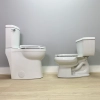 Image for Toilet: TOWER. Skirted (Concealed Trapway) Extra Tall 20-21". Elongated
