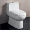 Image for 1-Piece 0.8/1.28 GPF Dual Flush Elongated Toilet in White