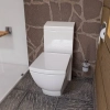 Image for 1-Piece 1.28 GPF Single Flush Elongated Toilet in White
