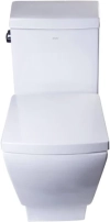 Image for 1-Piece 1.28 GPF Single Flush Elongated Toilet in White