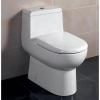 Image for 1-Piece 0.8/1.28 GPF Dual Flush Elongated Toilet in White