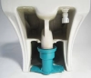 Image for 1-Piece 1.1/1.6 GPF Dual Flush Elongated Toilet in White