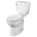 Eljer Diplomat™ 2-Piece White Tall Round Toilet