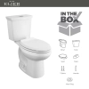 Image for Eljer Diplomat™ 2-Piece Dual Flush White Tall Elongated Toilet