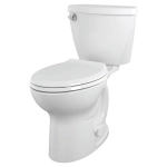 Eljer Diplomat™ 2-Piece 10-Inch Rough-In White Tall Elongated Toilet