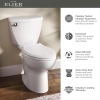 Image for Diplomat Tall Height Elongated Complete Toilet