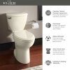 Image for Diplomat Tall Height Elongated Complete Toilet