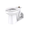 Image for North Point™ 1.1, 1.28, or 1.6 gpf Elongated ErgoHeight™ Top Spud Back Outlet Bowl