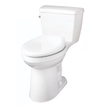 Avalanche® 1.28 gpf 12" Rough-In One-Piece Compact Elongated ErgoHeight™ Toilet