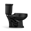Image for Newcastle 12 in. Rough In Two-Piece 1.0 GPF/1.28 GPF Dual Flush Elongated Toilet in White Seat Included