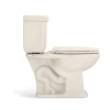 Image for Newcastle 12 in. Rough In Two-Piece 1.0 GPF/1.28 GPF Dual Flush Elongated Toilet in White Seat Included