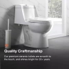 Image for Beck 2-Piece 1.1/1.6 GPF Dual Flush Elongated Toilet in White, Seat Included