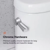 Image for Hartridge 1-Piece 1.0/1.6 GPF Dual Flush Elongated Toilet in White
