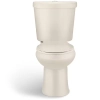 Image for 12 inch Rough In Two-Piece 1.1 GPF 1.6 GPF Dual Flush Elongated Toilet in White Seat Included
