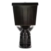 Image for 12 inch Rough In Two-Piece 1.1 GPF 1.6 GPF Dual Flush Elongated Toilet in White Seat Included