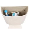 Image for 12 inch Rough In Two-Piece 1.1 GPF 1.6 GPF Dual Flush Elongated Toilet in White Seat Included