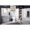 Image for McClure 12 in. Rough In One-Piece 1.28 GPF Single Flush Elongated Toilet in White Seat Included