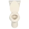 Image for 12 inch Rough In Two-Piece 1.1 GPF 1.6 GPF Dual Flush Elongated Toilet in White Seat Included