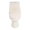 Image for McClure 12 in. Rough In One-Piece 1.28 GPF Single Flush Elongated Toilet in White Seat Included
