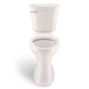 Image for SuperClean 12 inch Rough In Two-Piece 1.28 GPF Single Flush Elongated Toilet in Bone Seat Not Included