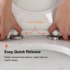 Image for Beck 2-Piece 1.1/1.6 GPF Dual Flush Elongated Toilet in White, Seat Included