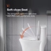 Image for Hartridge 1-Piece 1.0/1.6 GPF Dual Flush Elongated Toilet in White