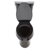 Image for 12 inch Rough In Two-Piece 1.1 GPF 1.6 GPF Dual Flush Elongated Toilet in White Seat Included