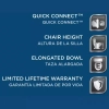 Image for 12 inch Rough In Two-Piece 1.1 GPF 1.6 GPF Dual Flush Elongated Toilet in White Seat Included