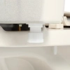 Image for 12 inch Rough In Two-Piece 1.1 GPF 1.6 GPF Dual Flush Elongated Toilet in White Seat Included