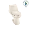 Image for McClure 12 in. Rough In One-Piece 1.28 GPF Single Flush Elongated Toilet in White Seat Included